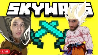 MINECRAFT SKYWARS LIVEEE W/JOKU!!!