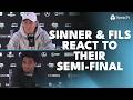 Jannik Sinner &amp; Arthur Fils React To Their Madrid Semi-Final! 🗣️