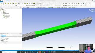 DogBone ASTM D638 ANSYS 23 Profile
