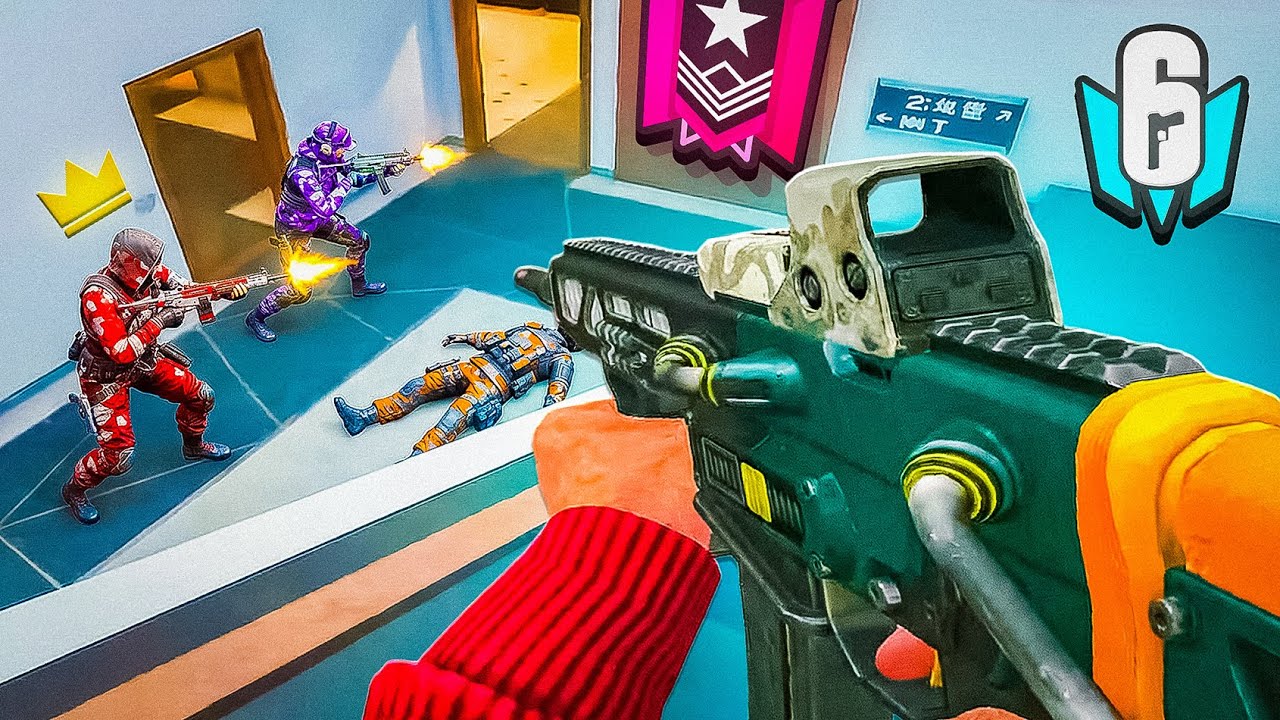 Clutching Vs The Best Chinese Team in Rainbow Six Mobile🔥