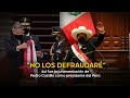 "No los defraudaré" Así fue la juramentación de Pedro Castillo como presidente del Perú
