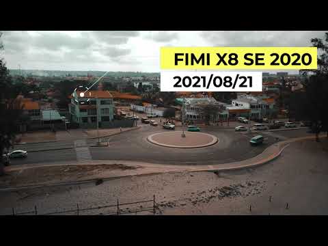 FIMI X8 SE 2020 voando sobre Bairro de Triunfo, Maputo