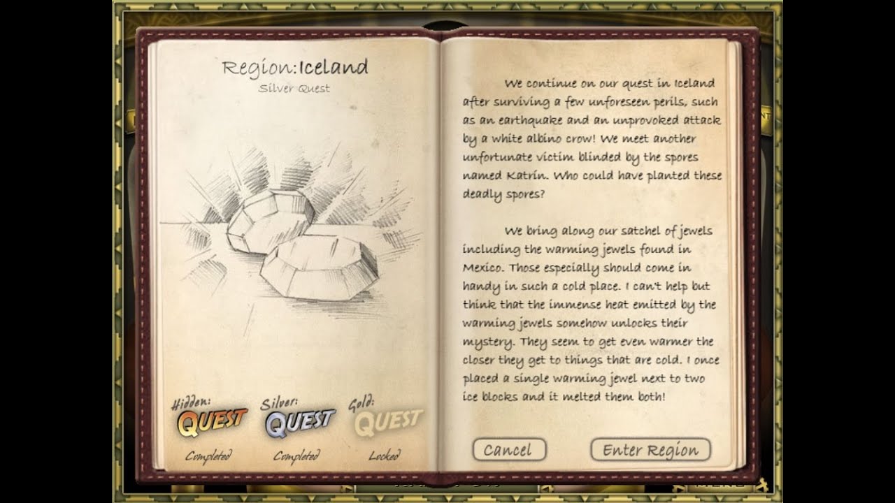 Jewel Quest 3 Playthrough #02 (Iceland - Silver)