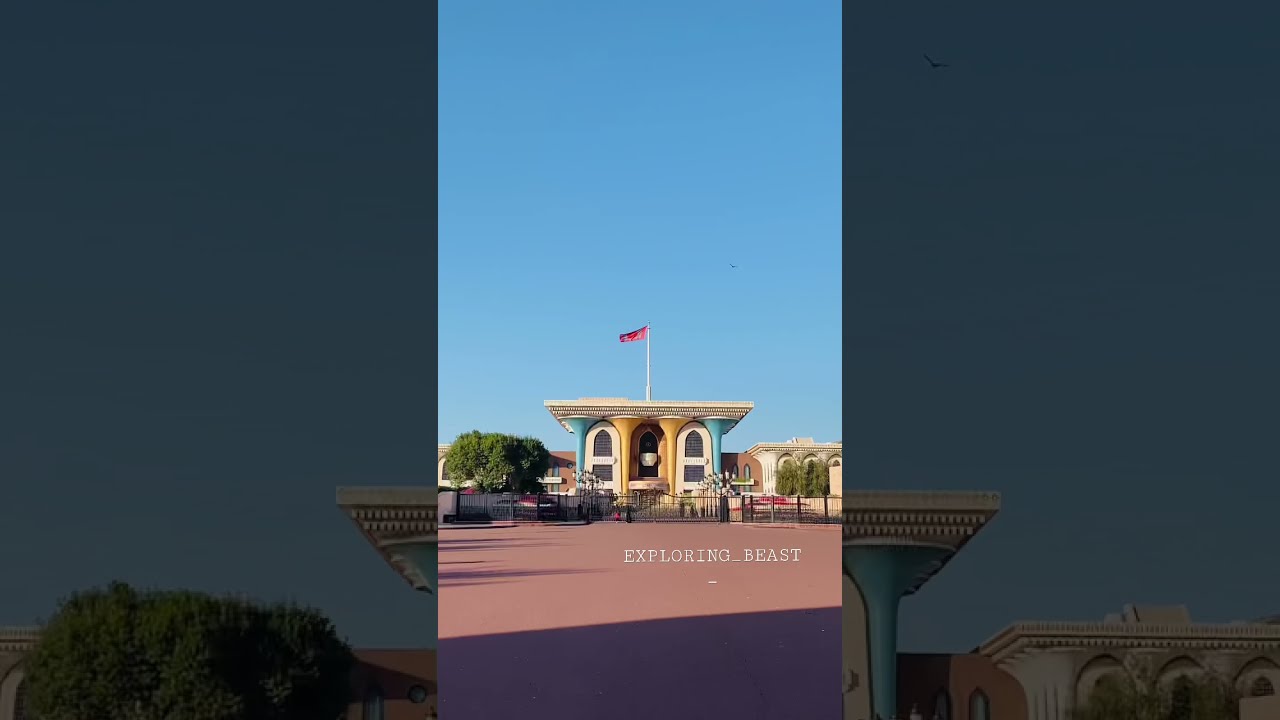 AL ALAM PALACE KING OF OMAN MUSCAT