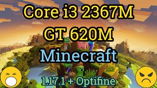 Core i3 2367M + GeForce GT 620M = MINECRAFT