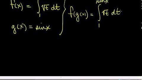 5.3 FTC with Chain Rule
