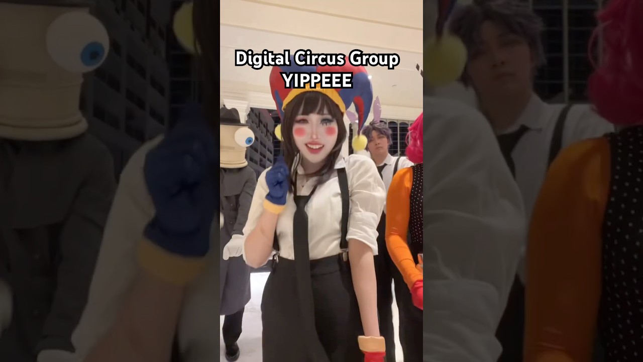 Watch a Different Person every time💀 #theamazingdigitalcircus #cosplay #tadc #katsucon #dance