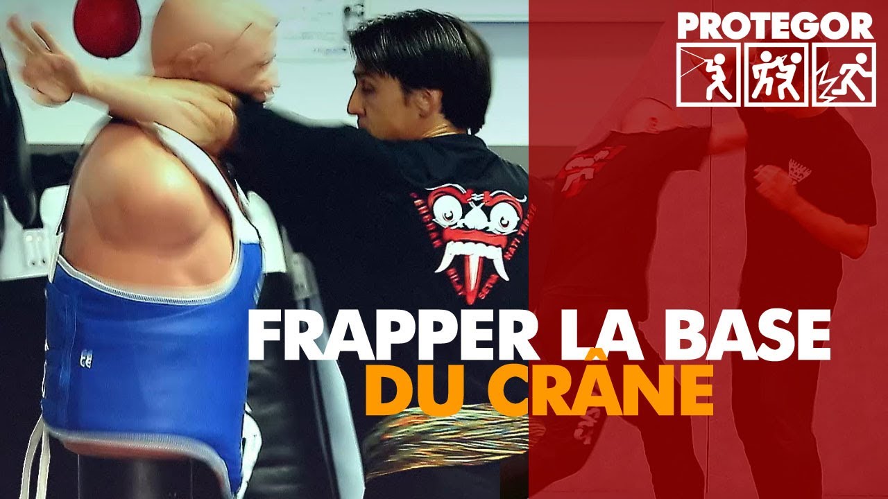 les cibles en self defense : la base de la tete