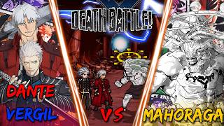Mugen char Dante e Vergil vs Mahoraga