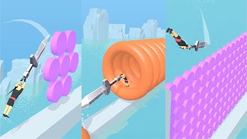 Rolly Slice! Very Satisfying And Relaxing ASMR Slicing Game