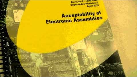 IPC A-610 Revision F Standard