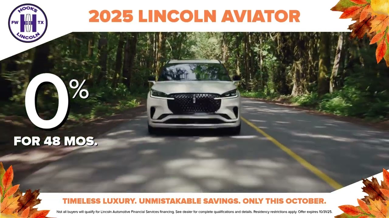 2025 Lincoln Aviator Fort Worth, TX | 2025 Lincoln Aviator Grapevine, TX | Hooks Lincoln