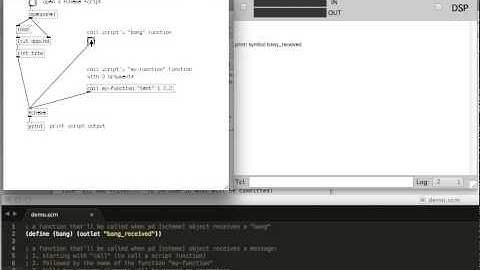 Pure Data Scheme Object