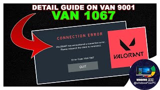 Fix VAN 1067 Error in Valorant: TPM Troubleshooting Guide 2023 🎮🔧