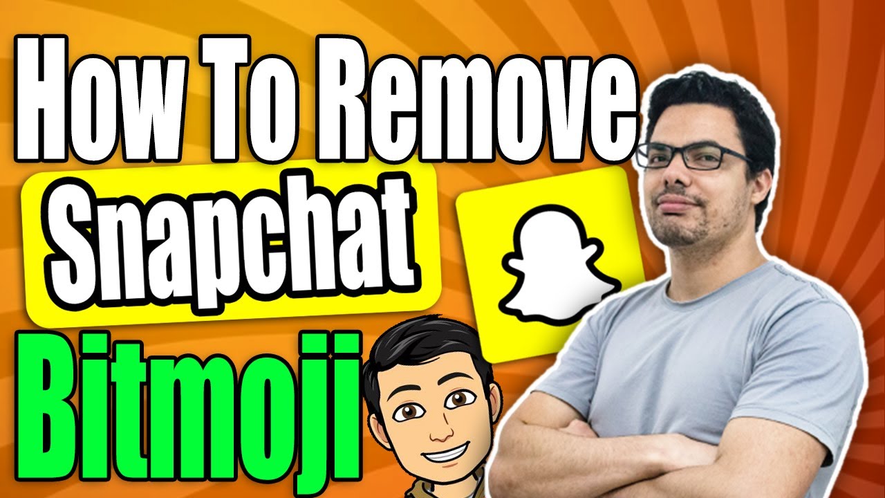 how-to-delete-bitmoji-from-snapchat-full-guide-youtube