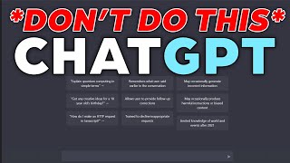 Why You SHOULDN'T Use ChatGPT for School