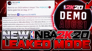 NBA 2K20 NEW DEMO MODE REVEALED! PLAY MULTIPLE BEST BUILDS, NBA 2K20 MYCAREER & PARK EARLY