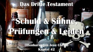 42. SCHULD & SÜHNE - PRÜFUNGEN & LEIDEN ❤️ DAS DRITTE TESTAMENT ❤️ Offenbarungen Jesu Christi