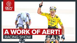 He Did It! Wout Van Aert's Emotional Paris-roubaix Redemption | Gcn Racing News Show