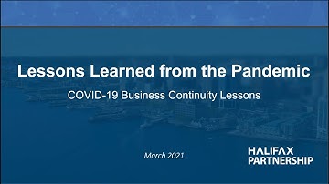 Session #2 – Business Resilience Lessons from the Pandemic