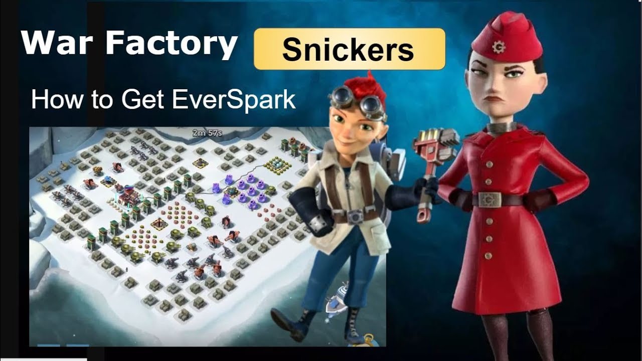 War Factory 45 - Unlocking Spark - Snickers