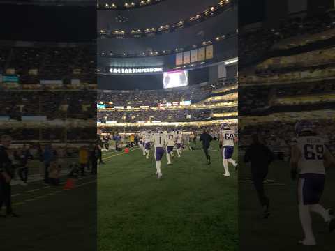 Time for Vikings vs. Saints 💪