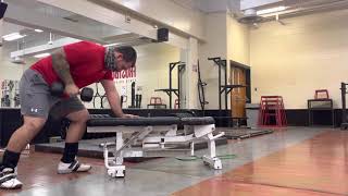 Single Arm DB Row (Oscillatory)