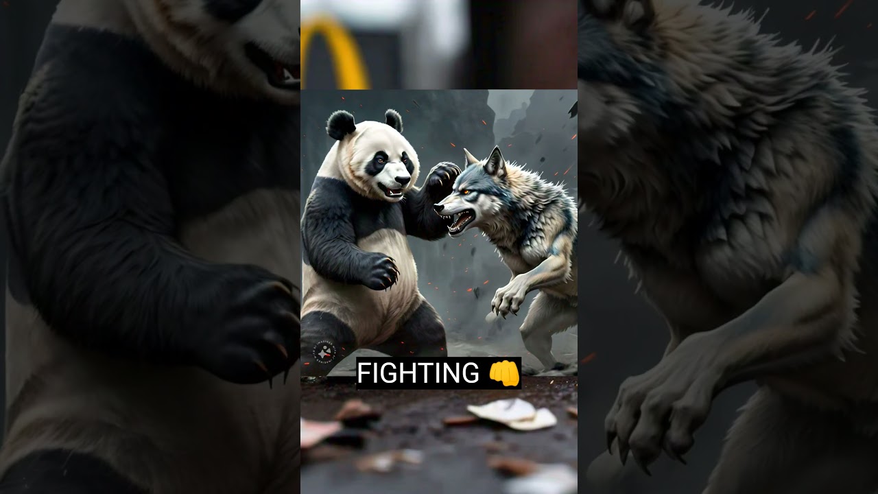 Wolf Vs Panda 🐼 