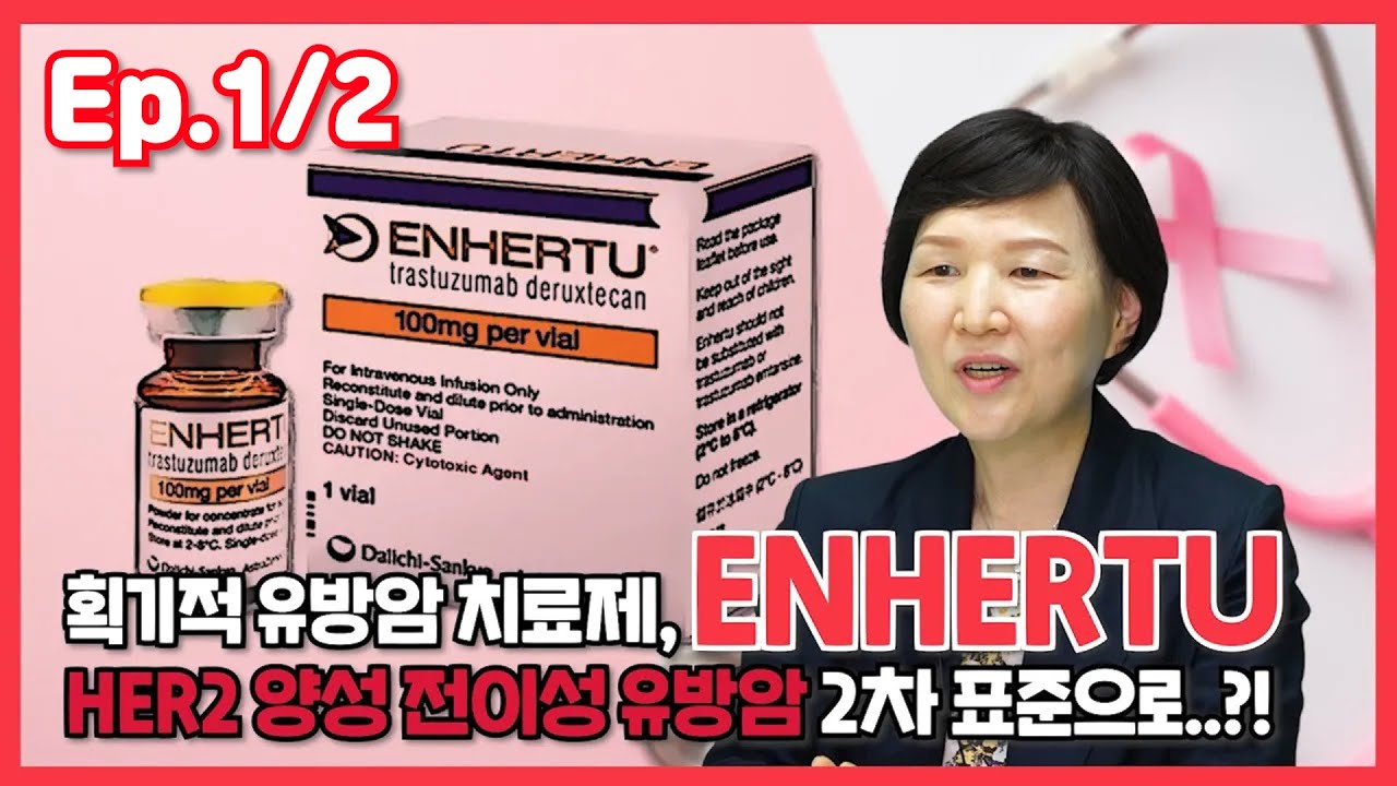 [1/2]엔허투, 떠오르는 HER2 양성 전이성 유방암 2차 표준치료법