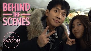 [Di Balik Layar]Kenakalan Lee Seung-gi dan Suzy dalam lokasi syuting bersama Tim Vagabond [INDO SUB]