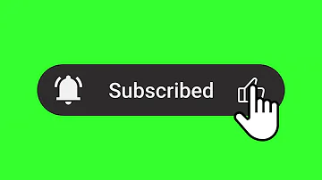 Subscribe Like Bell Notification Animation - 4K Transparent Green Screen