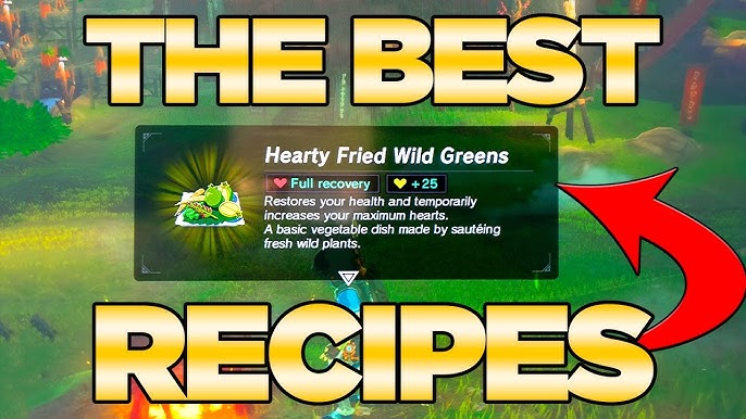 Simple Cooking Recipes in Zelda BOTW — Kelleher Bros.