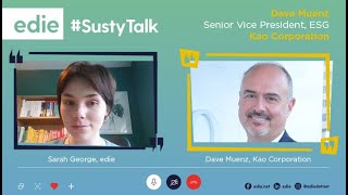 #SustyTalk: Kao Corporation's Dave Muenz on plastic packaging innovations