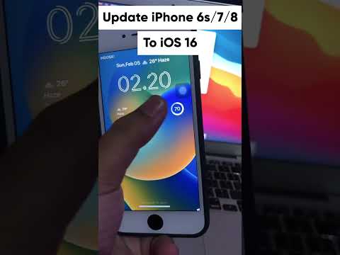   How To Update IPhone 6s 7 7 8 To IOS 16 Ios16