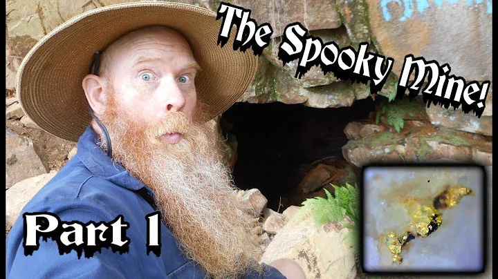 Hard rock mining, collecting gold ore samples for processing.