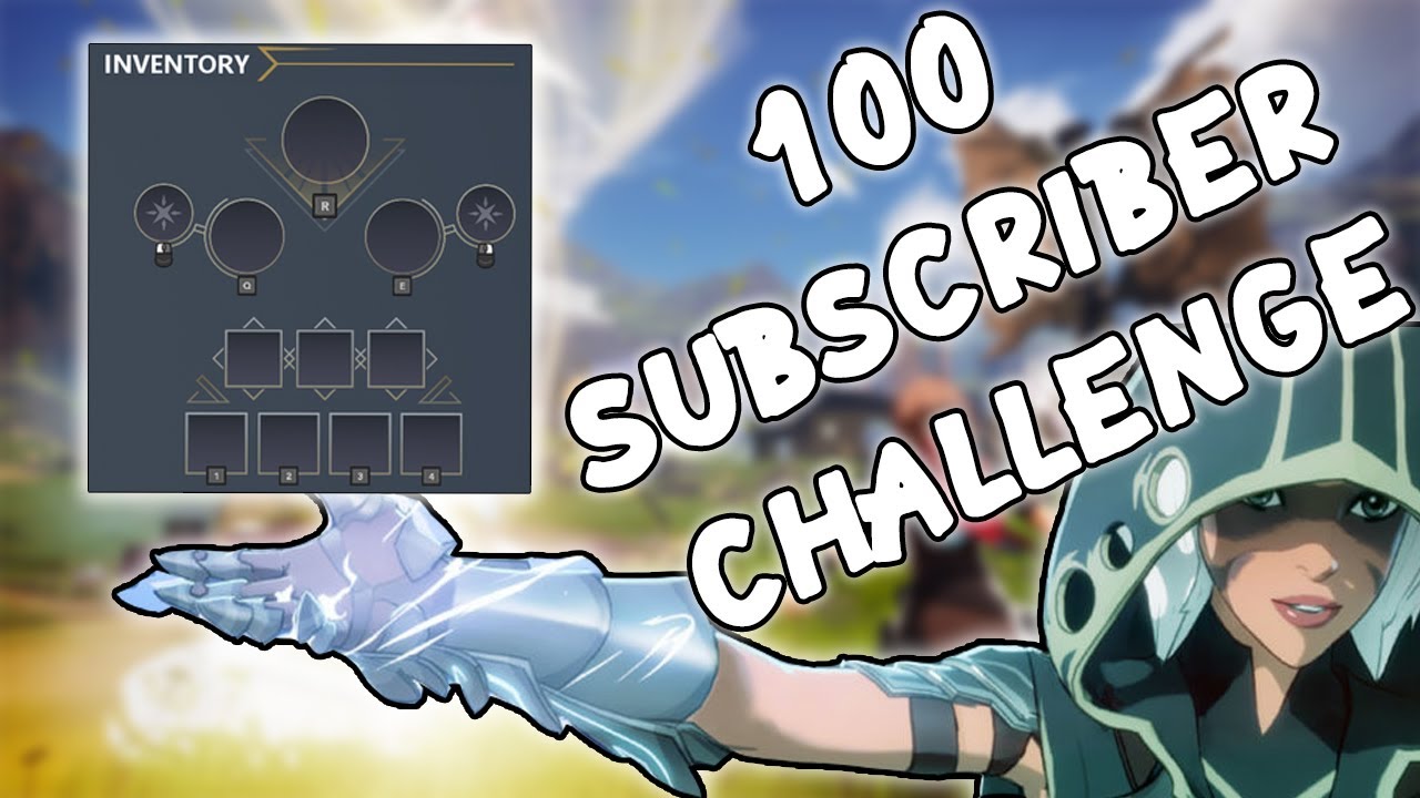 100 SUBSCRIBER CHALLENGE! NO ITEMS, NO RUNES, NO TALENTS! SPELLBREAK CHALLENGE!