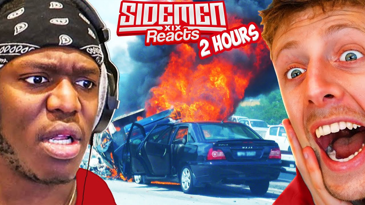 *BEST* SIDEMEN REACTS TO WATCH WHILE YOU EAT