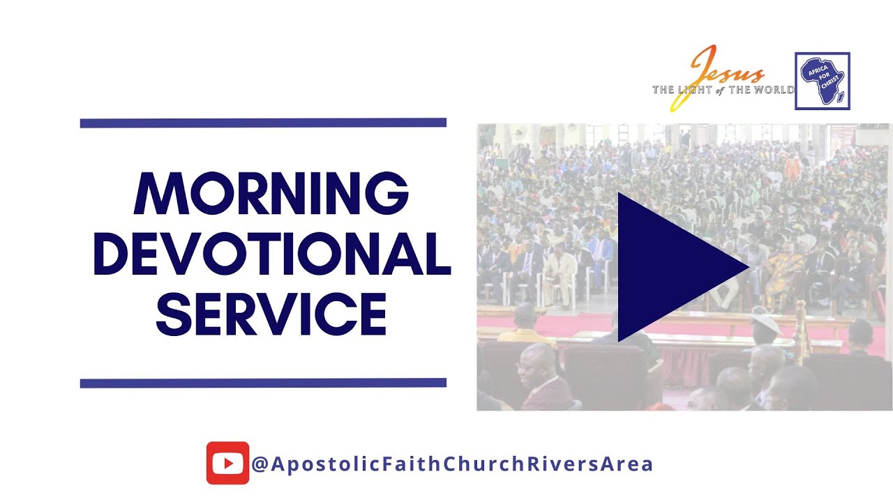 Devotional Service 28-12-2025 Apostolic Faith PH