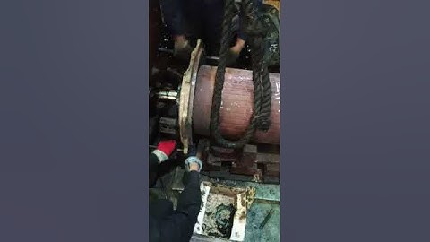 frame head stripping of Traction Motors,