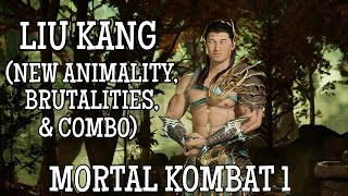 Netherrealm FINALLY BUFFED LIU KANG (Animality, Brutalities, NEW MOVE) Mortal Kombat 1 Khaos Reigns