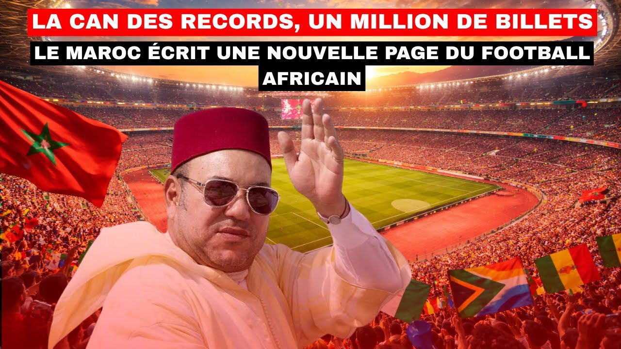 Maroc 2025, la CAN des records, Un million de billets.
