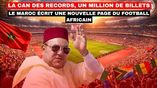 Morocco 2025, the record-breaking AFCON, One million tickets.