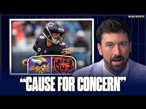 Vikings shut down Bears as Caleb Williams exits with hamstring injury