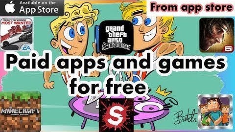 Apple iD(GET PAID APPS FREE IOS FROM APPSTORE NO JAILBREAK OF COMPUTER iOS10 iOS11 iPad iPhone