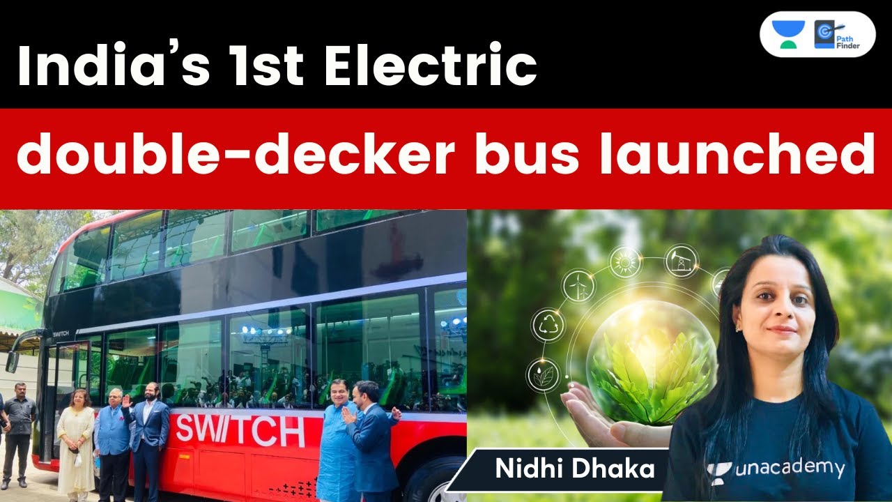 India unveils 1st electric double decker bus in Mumbai Nidhi Dhaka