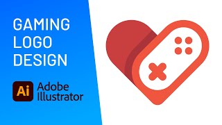 Gaming Logo Design in Adobe Illustrator | Design Tutorial for Beginners screenshot 5