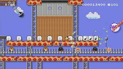 ♥Auto Mario Kart City Escape!♥ by James - SUPER MARIO MAKER - NO COMMENTARY 1bj