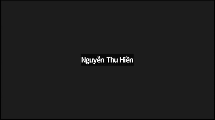 Image Nguyễn Thu Hiền image beautiful - ĐIỆN TÂM ĐỒ 28.05 - YouTube