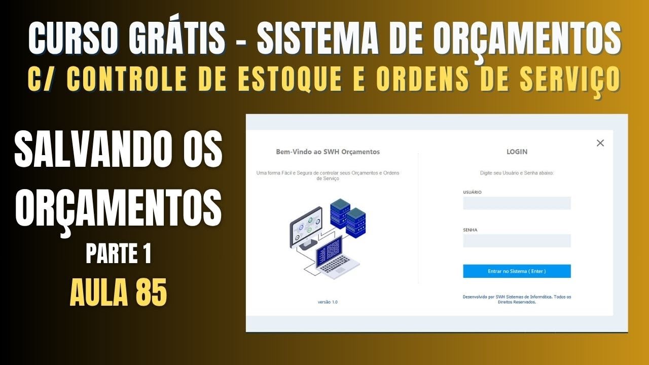 Sistema de Orçamentos no Delphi - Aula 85 - Salvando os Orçamentos - 