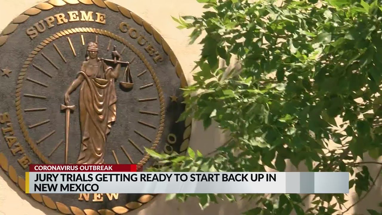 New Mexico attorneys preparing for jury trials to resume YouTube